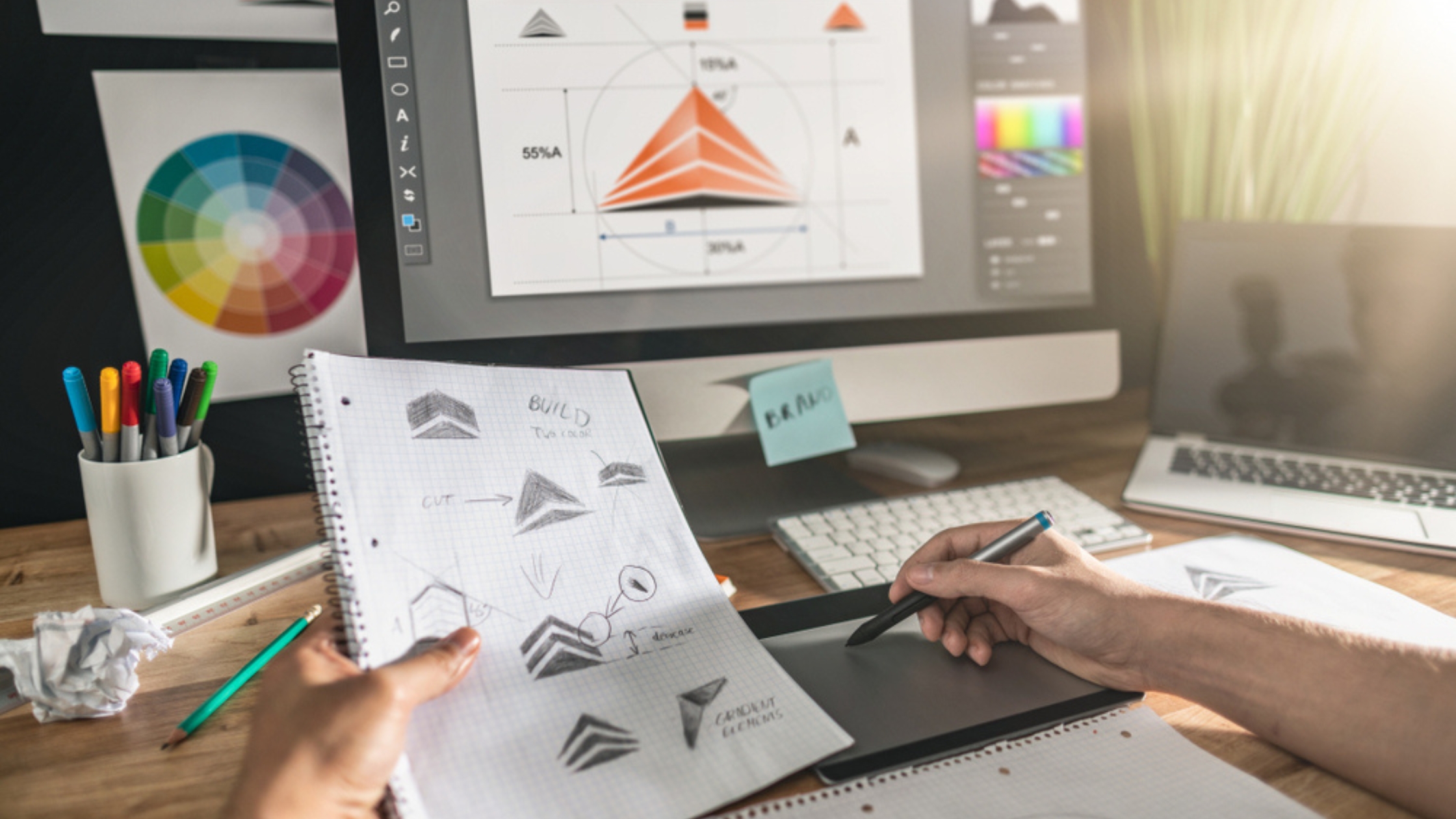 What is graphic design with example for beginners